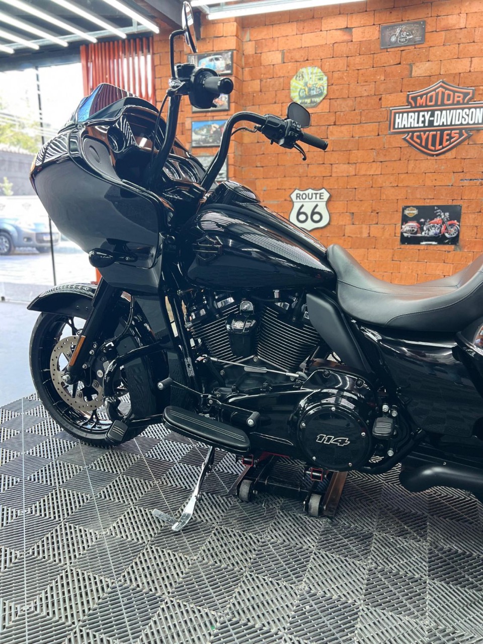 Harley-Davidson Road Glide na Haas: coating cerâmico